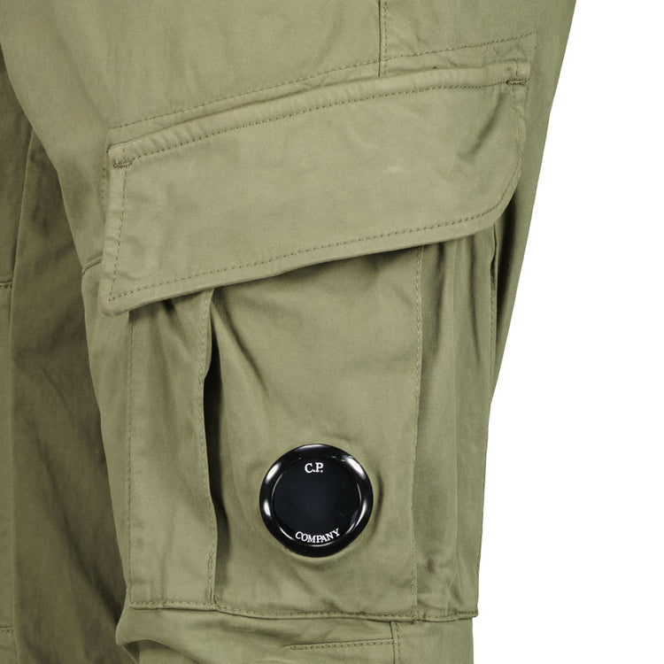 Stretch Satin Lens Cargo Pants - Casual Basement
