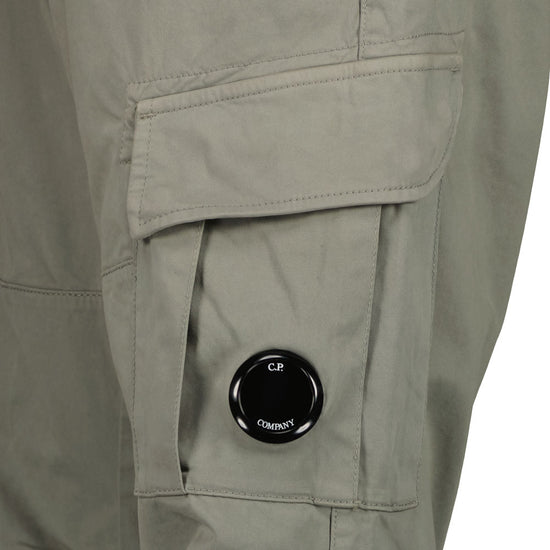 Stretch Satin Lens Cargo Pants - Casual Basement