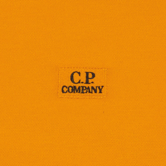 Stretch Piquet Logo Patch Polo - Casual Basement