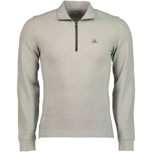 Long Sleeve Stretch Piquet Zip Polo - Casual Basement