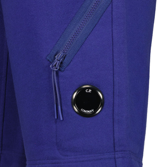 Diagonal Fleece Lens Sweat Shorts - Casual Basement