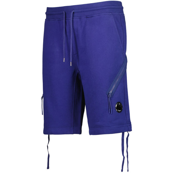Diagonal Fleece Lens Sweat Shorts - Casual Basement