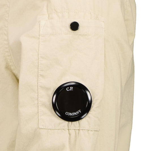 Gabardine Zip Up Lens Overshirt - Casual Basement