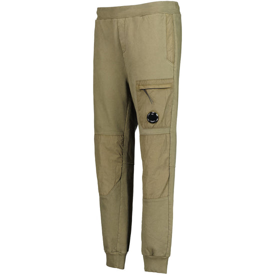 Diagonal Fleece Mixed Lens Sweat Pants - Casual Basement