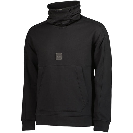 Patch Logo Funnel Neck Sweat - Casual Basement