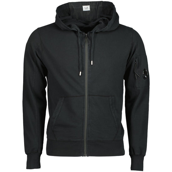 Light Fleece Lens Zip Hoodie - Casual Basement