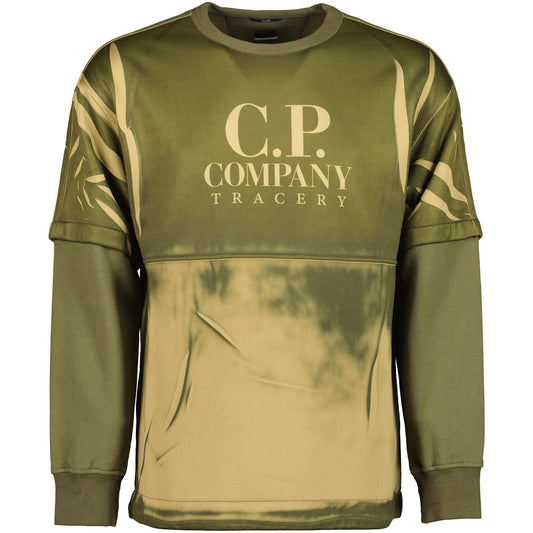 Cotton/Poly Fleece Tracery Logo Sweatshirt - Casual Basement