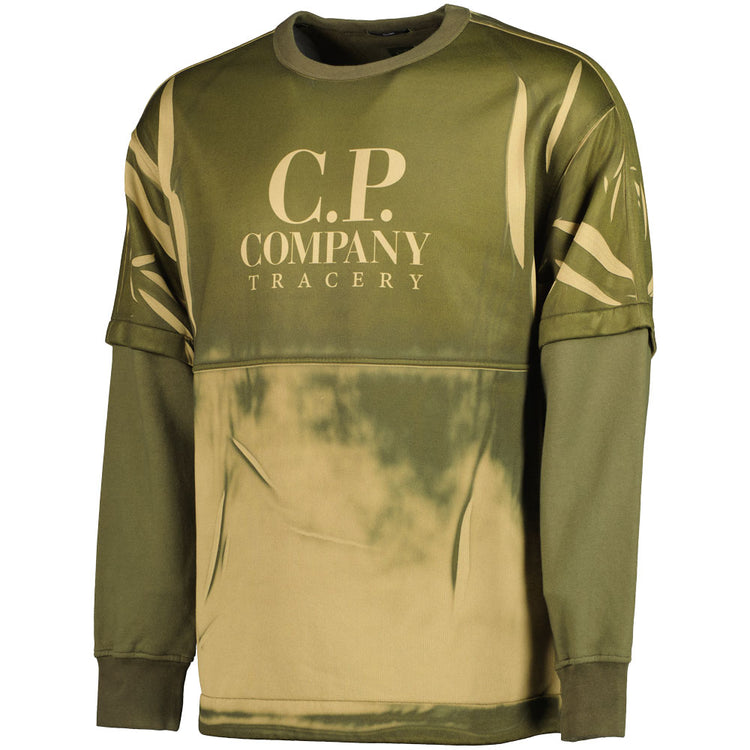 Cotton/Poly Fleece Tracery Logo Sweatshirt - Casual Basement