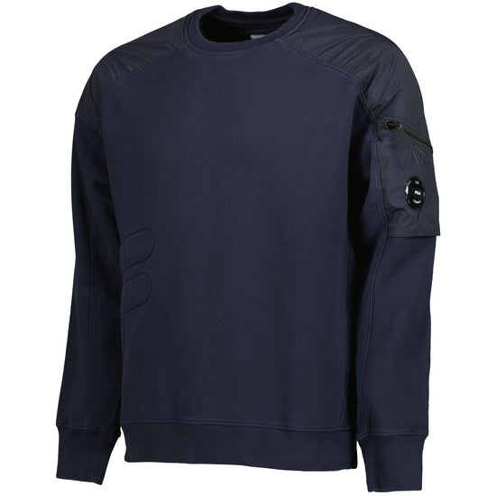 C.P. Company x FILA Mixed Lens Sweatshirt - Casual Basement