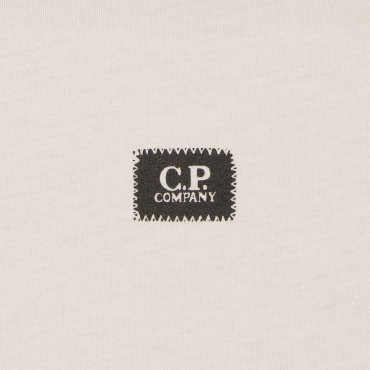 Small Logo Patch Print T-Shirt - Casual Basement