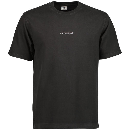 Heavy Jersey Logo Print T-Shirt - Casual Basement