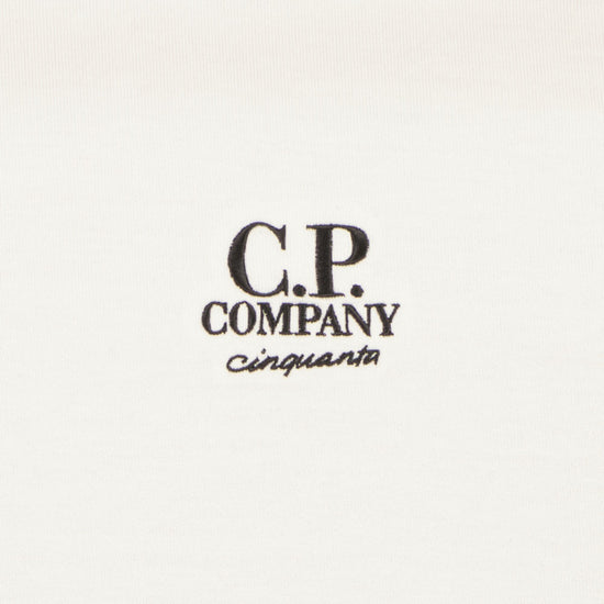 Long Sleeve Embroidered Anniversary Logo T-Shirt - Casual Basement