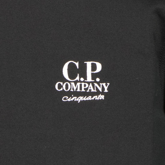 Long Sleeve Embroidered Anniversary Logo T-Shirt - Casual Basement