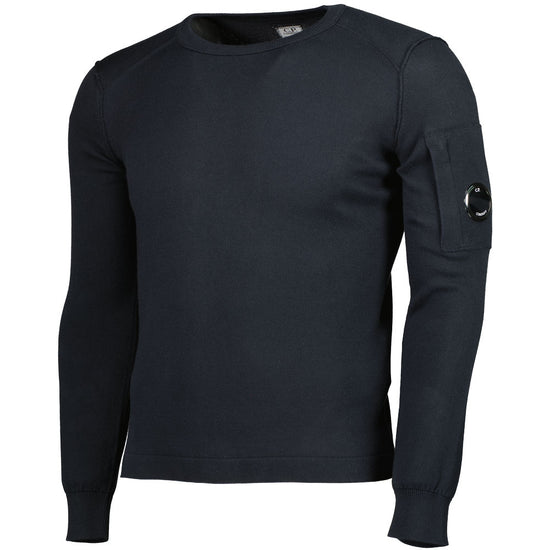 Junior Sea Island Crewneck Lens Knit - Casual Basement