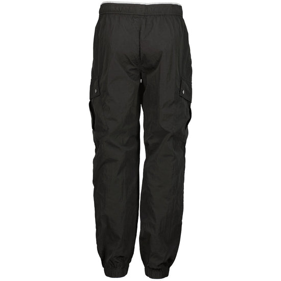 C.P. Company UnderSixteen Junior ChromeR Lens Cargo Track Pants Black
