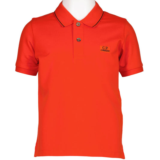 Junior Logo Patch Polo Shirt - Casual Basement