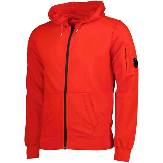 Junior Light Fleece Zip Lens Hoodie - Casual Basement