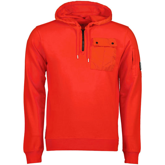 Junior Mixed Quarter Zip Lens Hoodie - Casual Basement