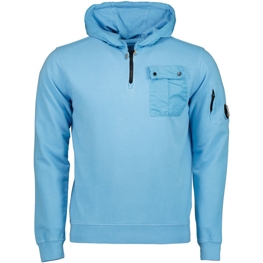 Junior Mixed Quarter Zip Lens Hoodie - Casual Basement