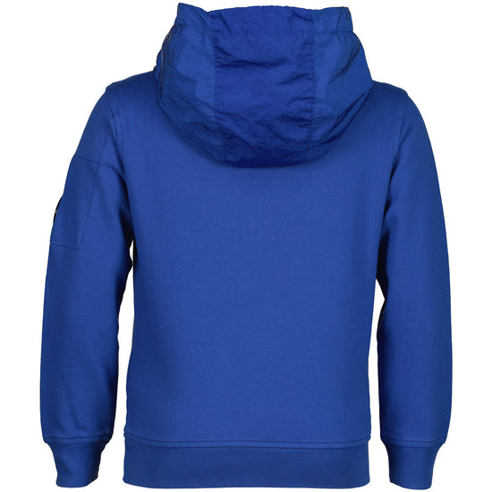 Junior Mixed Quarter Zip Lens Hoodie - Casual Basement