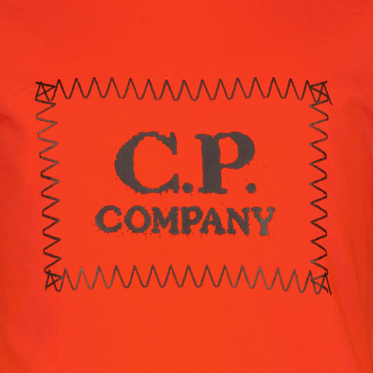 Junior Logo Patch Print T-Shirt - Casual Basement