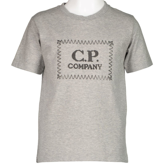 Junior Logo Patch Print T-Shirt - Casual Basement