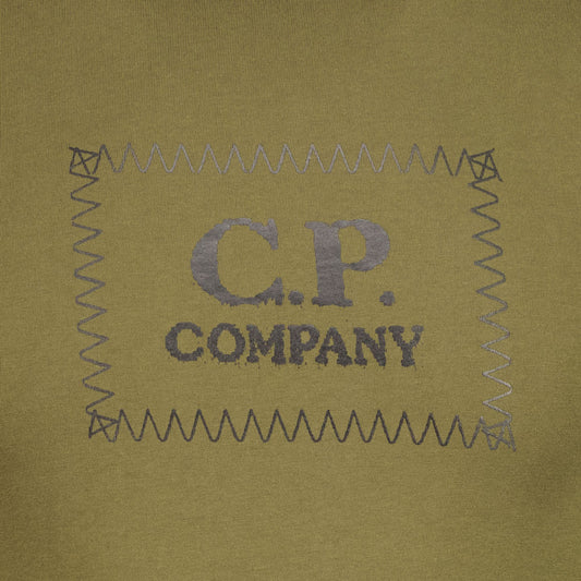 Junior Logo Patch Print T-Shirt - Casual Basement