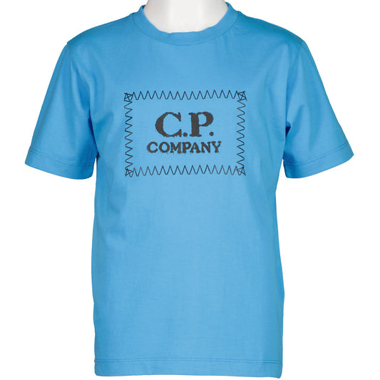 Junior Logo Patch Print T-Shirt - Casual Basement