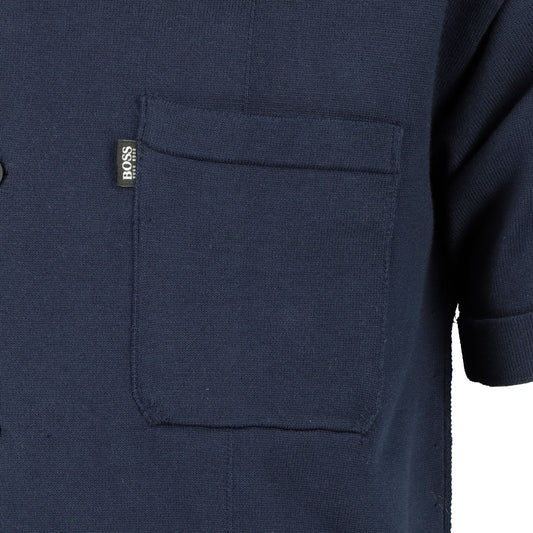 Hugo Boss Knitted Button Down Shirt - Casual Basement