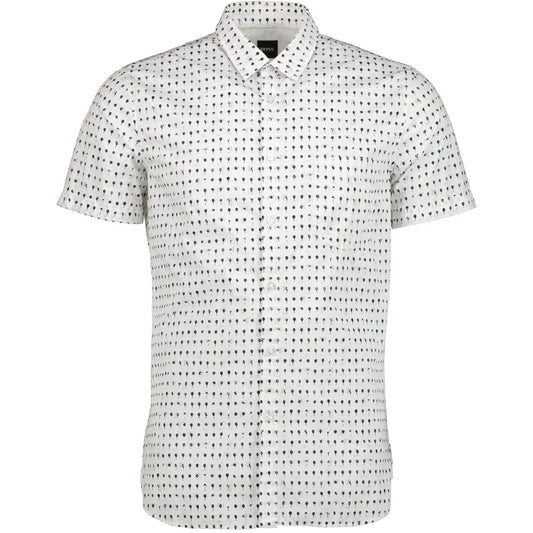 Hugo Boss Photo Print Short Sleeve Shirt - Casual Basement