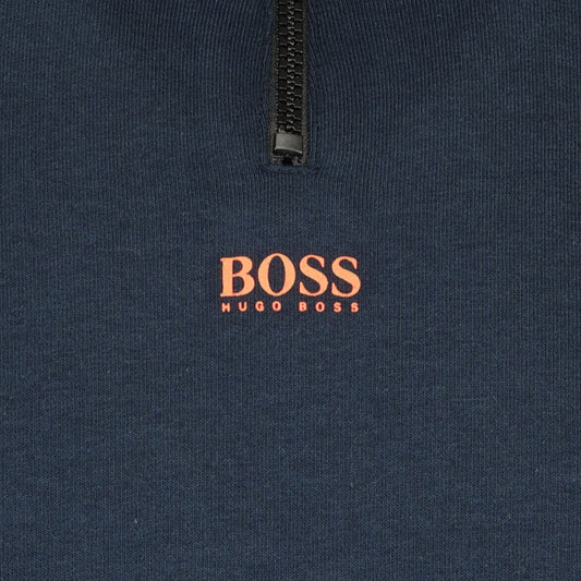 Hugo Boss Printed Logo Quarter Zip - Casual Basement