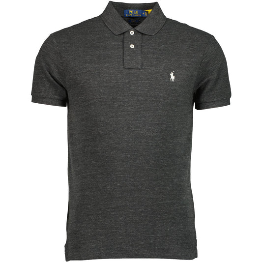 Slim Fit Logo Polo Shirt - Casual Basement