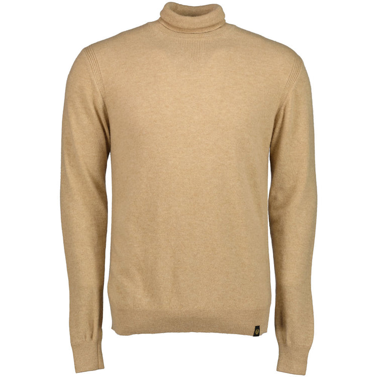 belstaff engineered roll neck