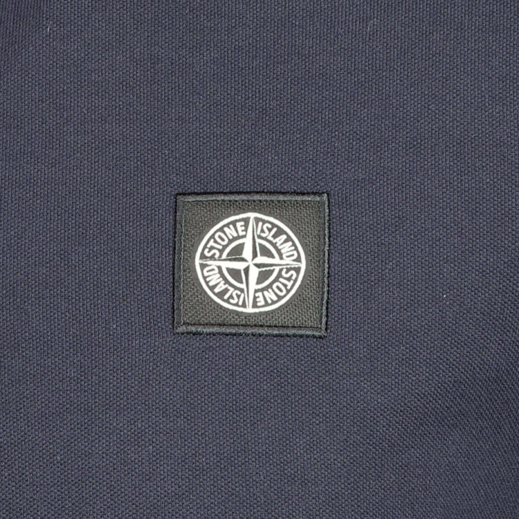 Stone Island Patch Logo Polo Shirt - Casual Basement