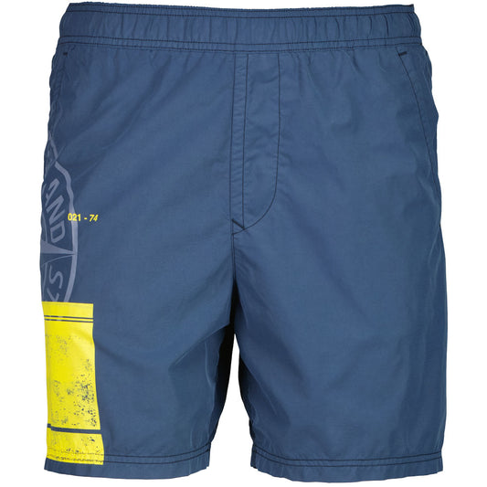 S.I. Block Logo Swim Shorts - Casual Basement