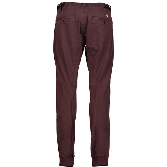 Slim Fit Satin Trousers - Casual Basement