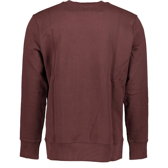 Diagonal Fleece Logo Sweatshirt - Casual Basement