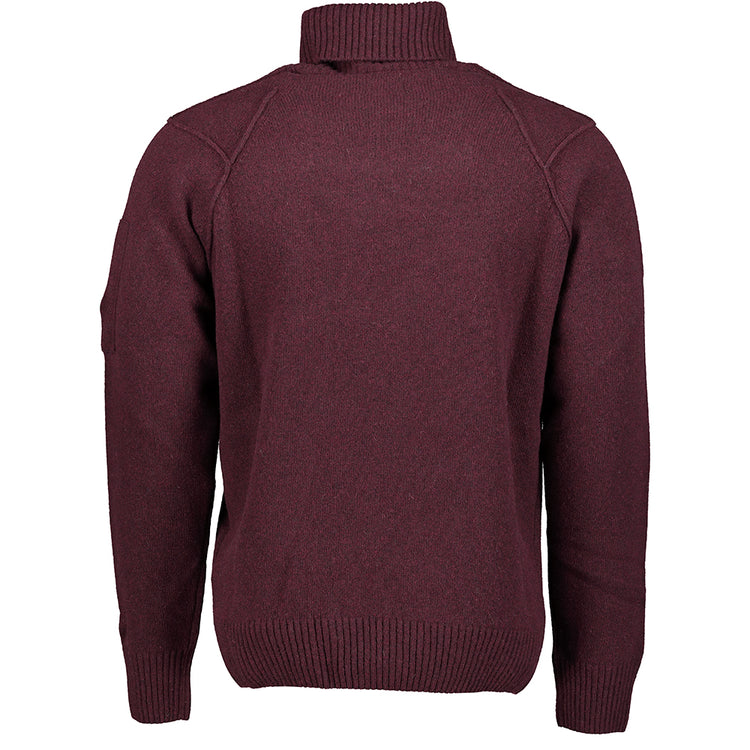 C.P. Lambswool Turtle Neck Lens Knit - Casual Basement