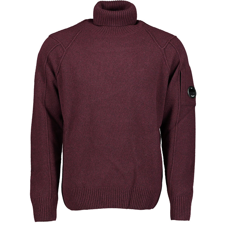 C.P. Lambswool Turtle Neck Lens Knit - Casual Basement