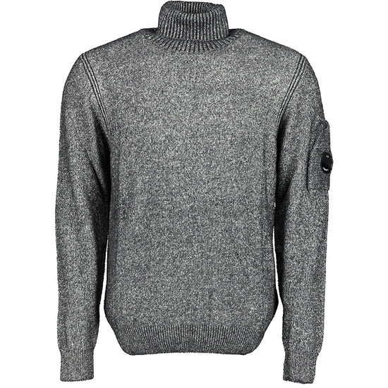 C.P. Roll Neck Lens Fleece Knit - Casual Basement