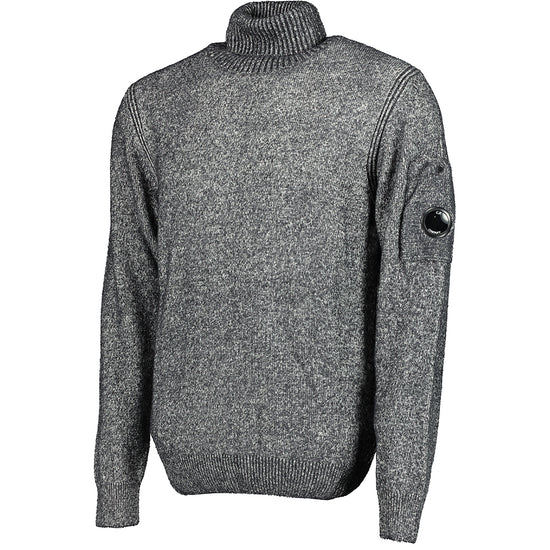 C.P. Roll Neck Lens Fleece Knit - Casual Basement
