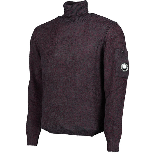 C.P. Roll Neck Lens Fleece Knit - Casual Basement