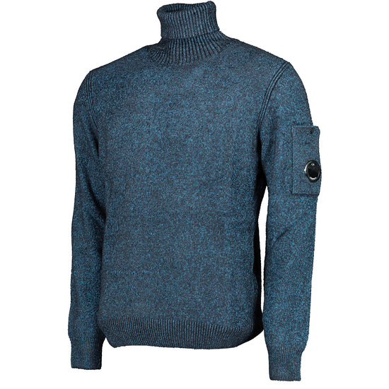 C.P. Roll Neck Lens Fleece Knit - Casual Basement