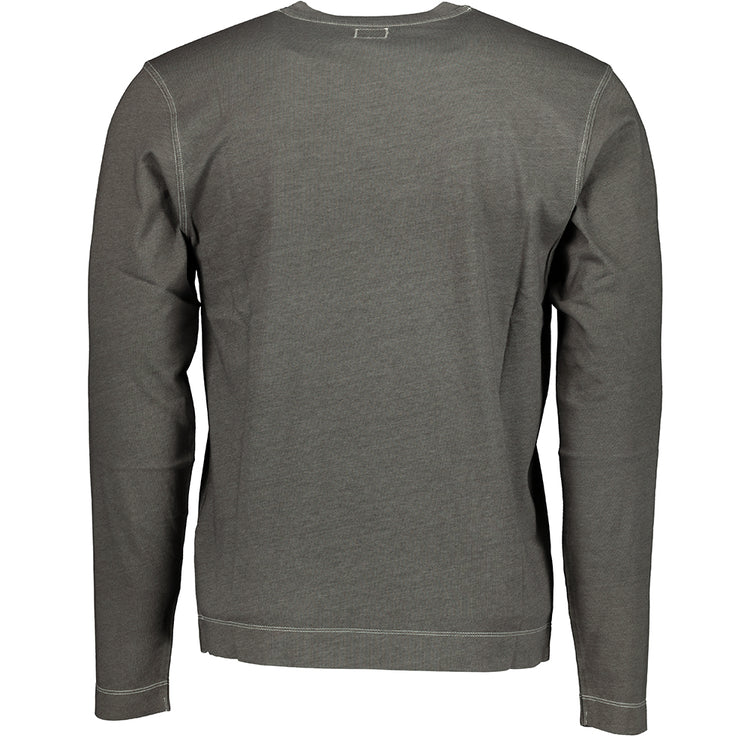 Long Sleeve Logo Print T-Shirt - Casual Basement