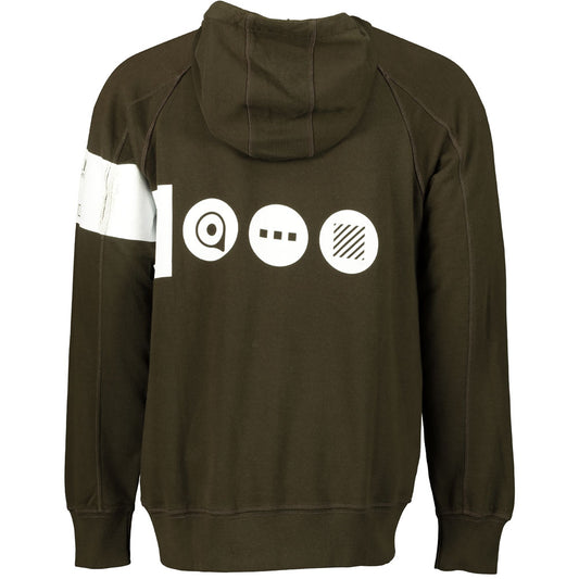 C.P. Hooded Text Print Sweatshirt - Casual Basement