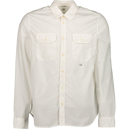 C.P. Company Long Sleeve Popeline Shirt - Casual Basement