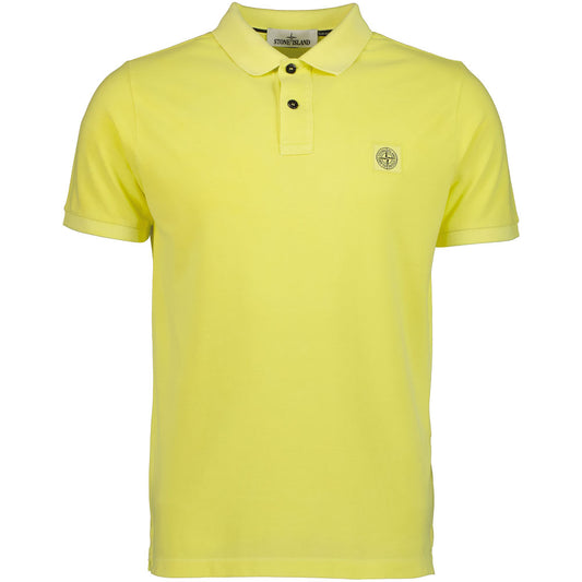 Stone Island Patch Logo Polo Shirt - Casual Basement