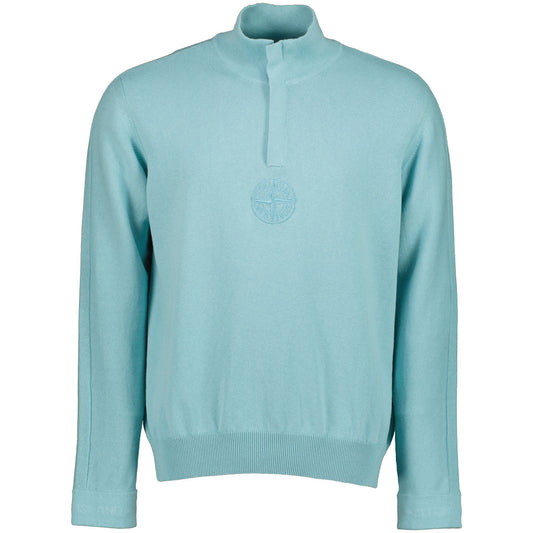 Quarter Zip Embroidered Logo Knit - Casual Basement
