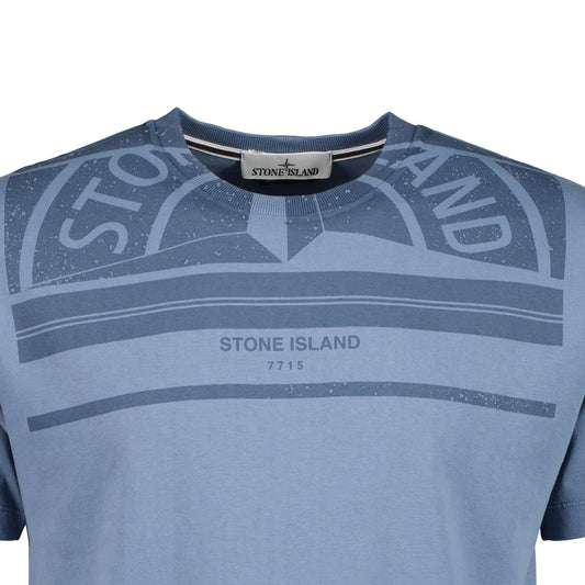 'Mosaic Three' Logo T-Shirt - Casual Basement