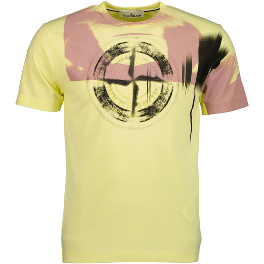 Graphic Compass Logo Print T-Shirt - Casual Basement